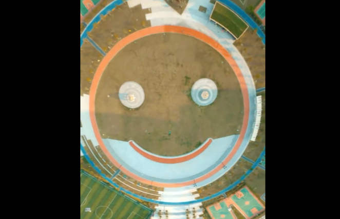 瞰珠海 | 太驚喜！橫琴巨型“笑臉”一笑傾城……